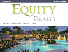 Tablet Screenshot of lelyresort.com